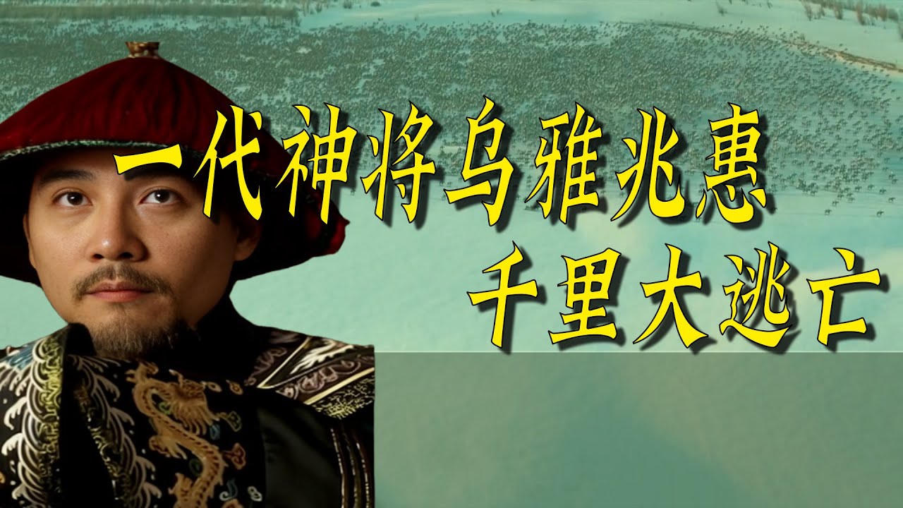 乾隆进军新疆危机重重，赶鸭子上架神将横空出世，一代神将乌雅兆惠之千里大逃亡