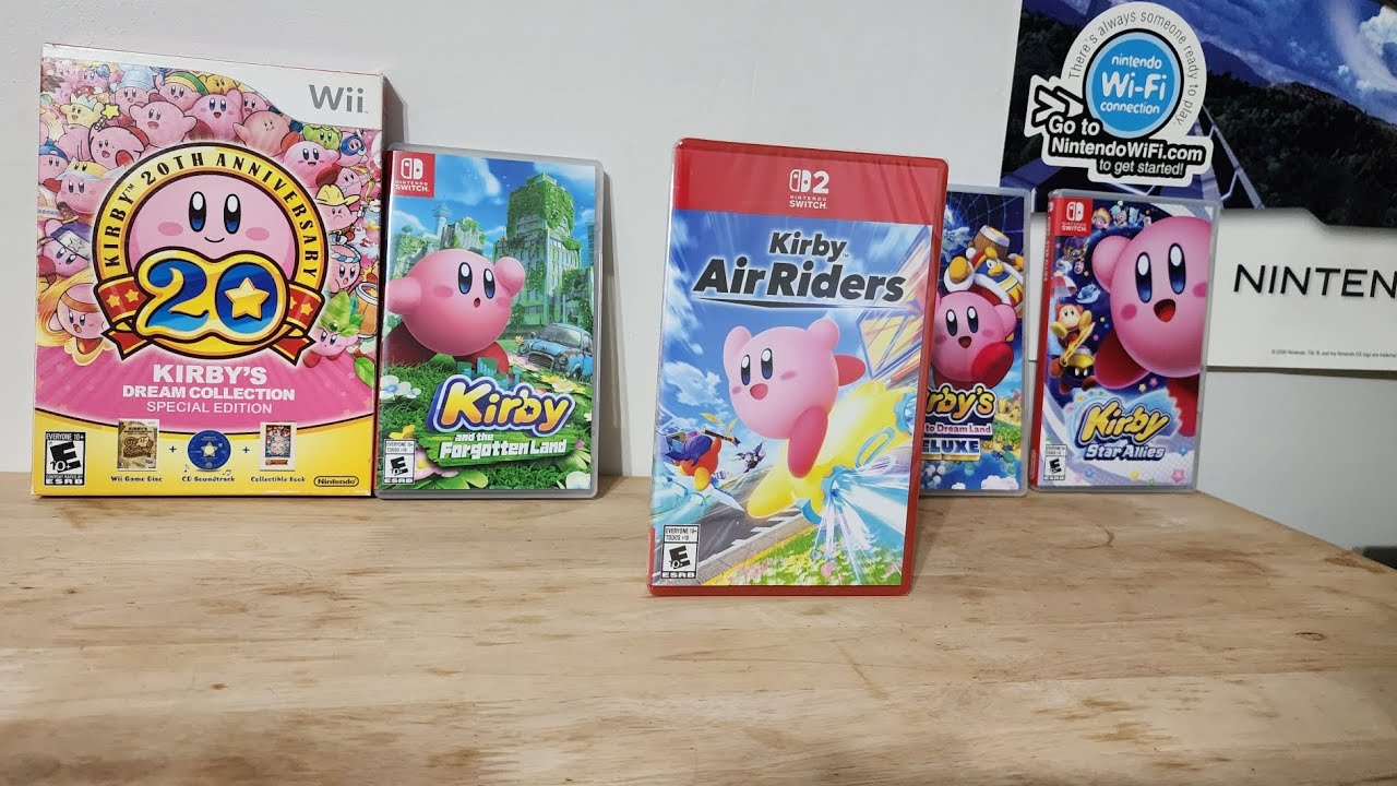 Kirby Air Riders — Распаковка! (Выход)