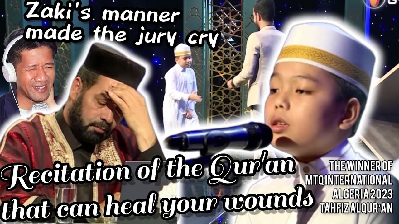 EVERYONE HERE WERE AMAZED BY MUHAMMAD ZAKI'S ALQURAN RECITATION
