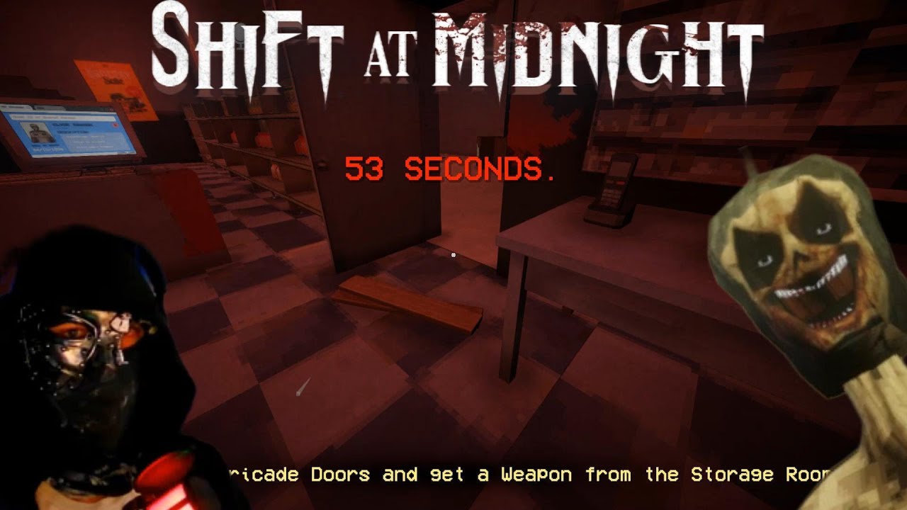 Malakai Works the Midnight Shift… Big Mistake | Shift at Midnight Horror Demo