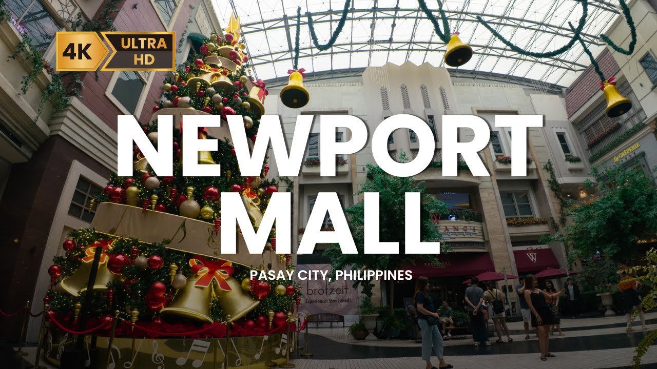 Luxury Mall Near NAIA Terminal 3 ✈️ | NEWPORT MALL ✨ 2025 Walking Tour | Newport World Resorts