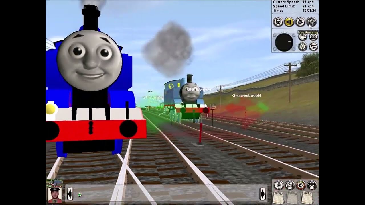 MSTNoodle Trainz's Thomas VS UKBL's Thomas Part 2