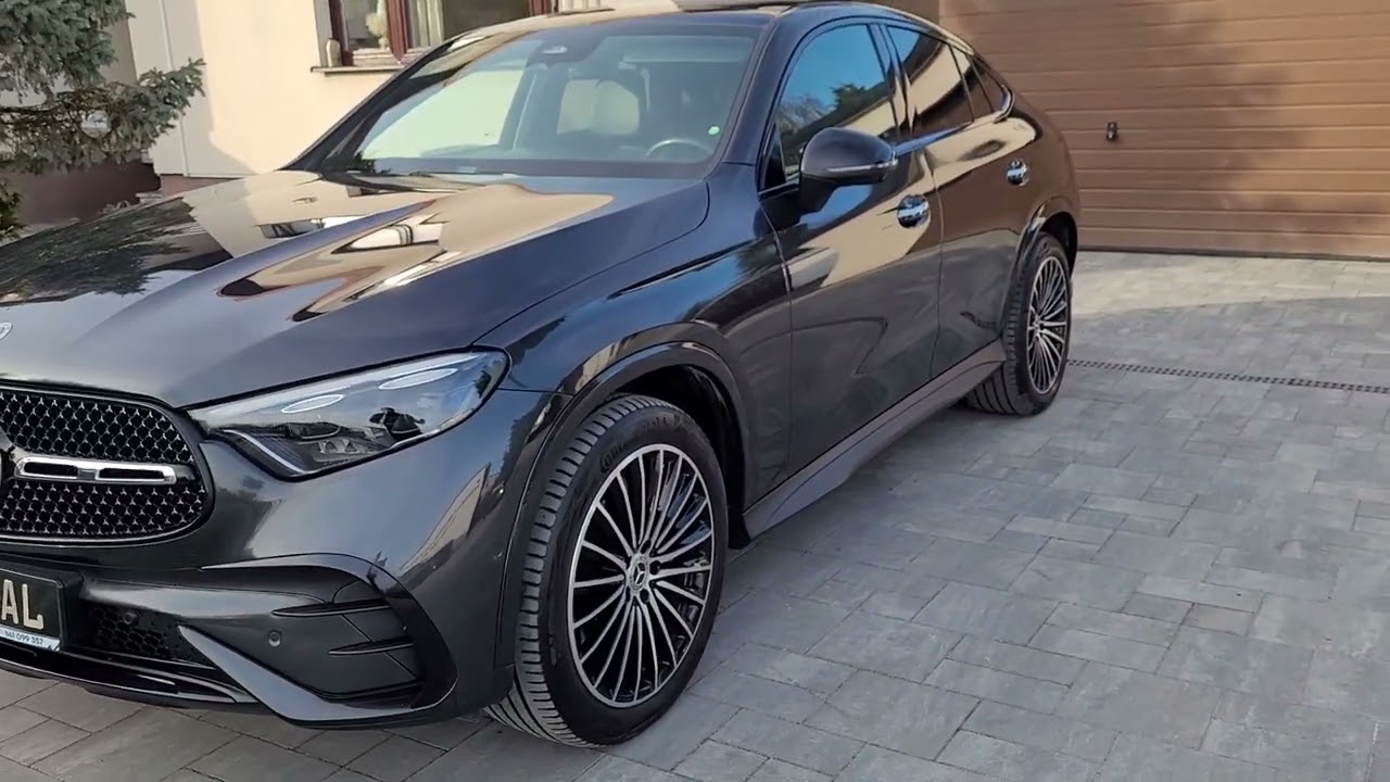 MERCEDES-BENZ GLC COUPE 4MATIC 220d 197PS 4-MATIC BURMESTER PANORAMA KAMERY 360 43TKM SALON POLSKA!