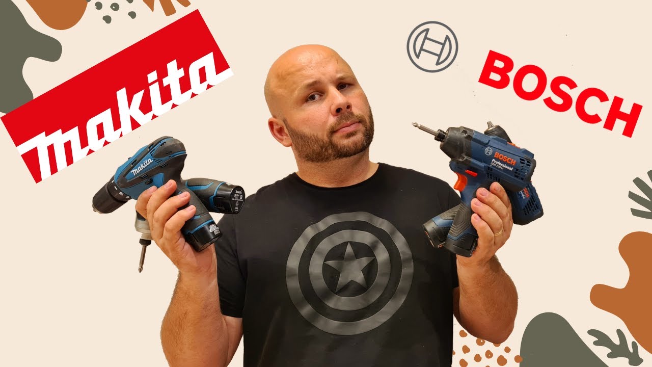 Combo Bosch 12v vs Combo Makita 12v (Qual Comprar?)