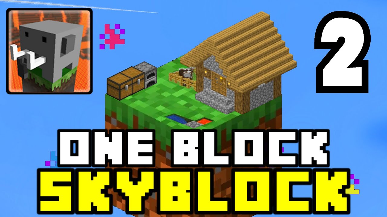 Craftsman Skyblock but with ONLY ONE BLOCK - Part 2 - (HOUSE and MORE ISLANDS)