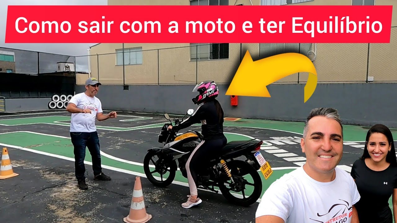 Aula 2 da minha aluna aprendendo soltar a embreagem e ter Equil&iacute;brio Marcela Campos