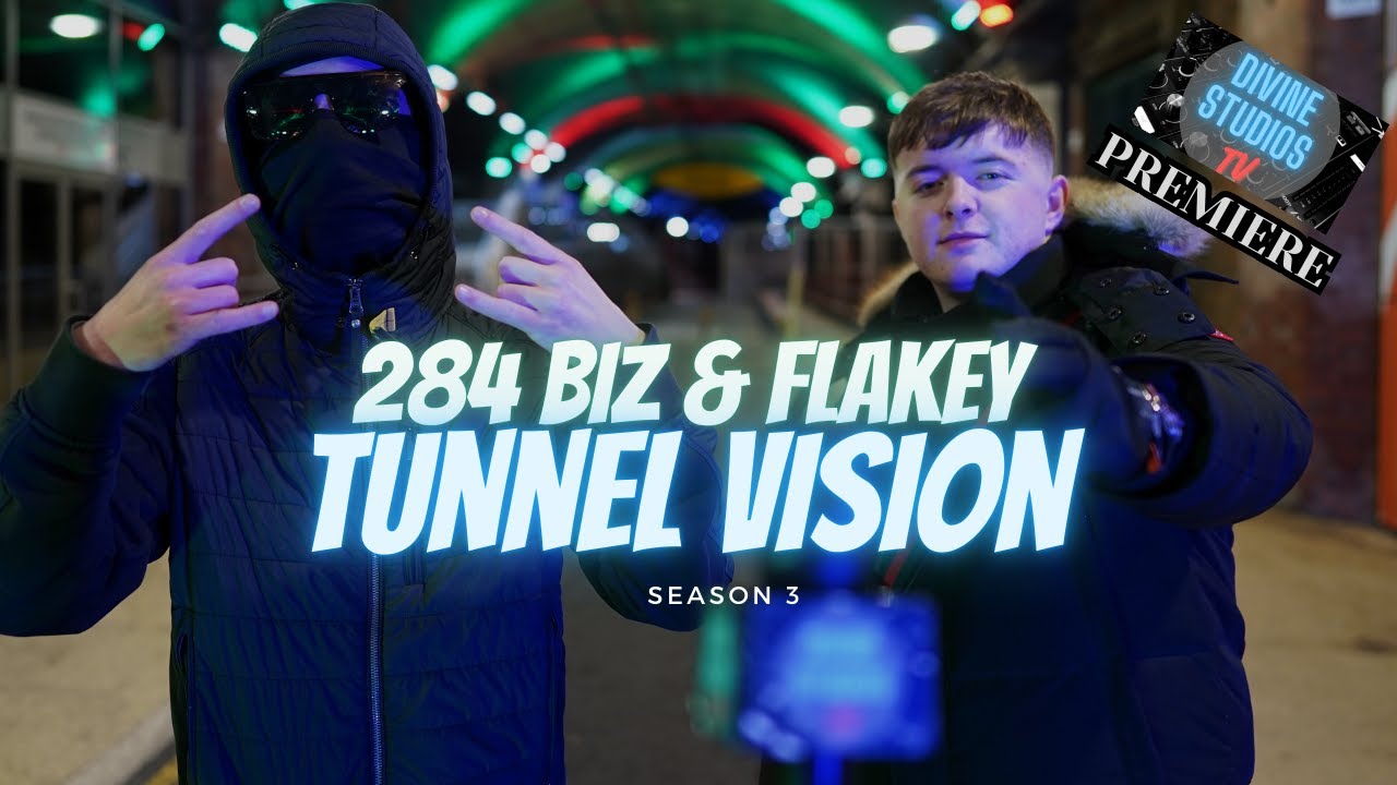 284BIz & Flakey - Tunnel vision (Season 3) #rap  #bradford @Divinestudiostv