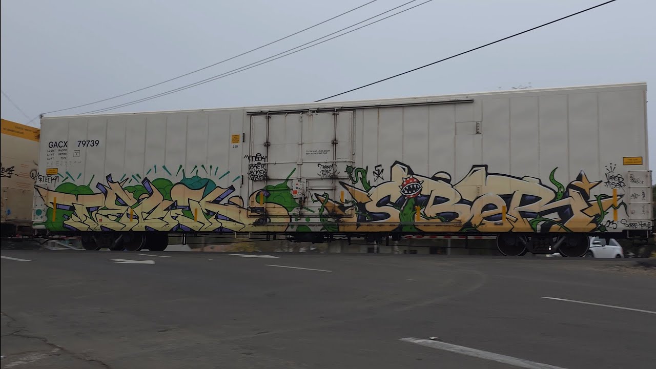 Freight Graff Benching Around Fresno, Cali. PT. 15