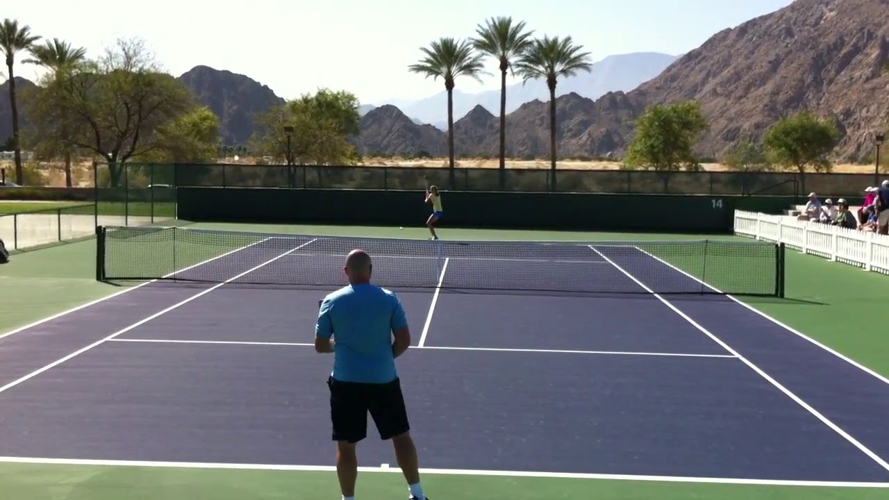 Petra Kvitova | Indian Wells Practice 3.11.12 (Part II)
