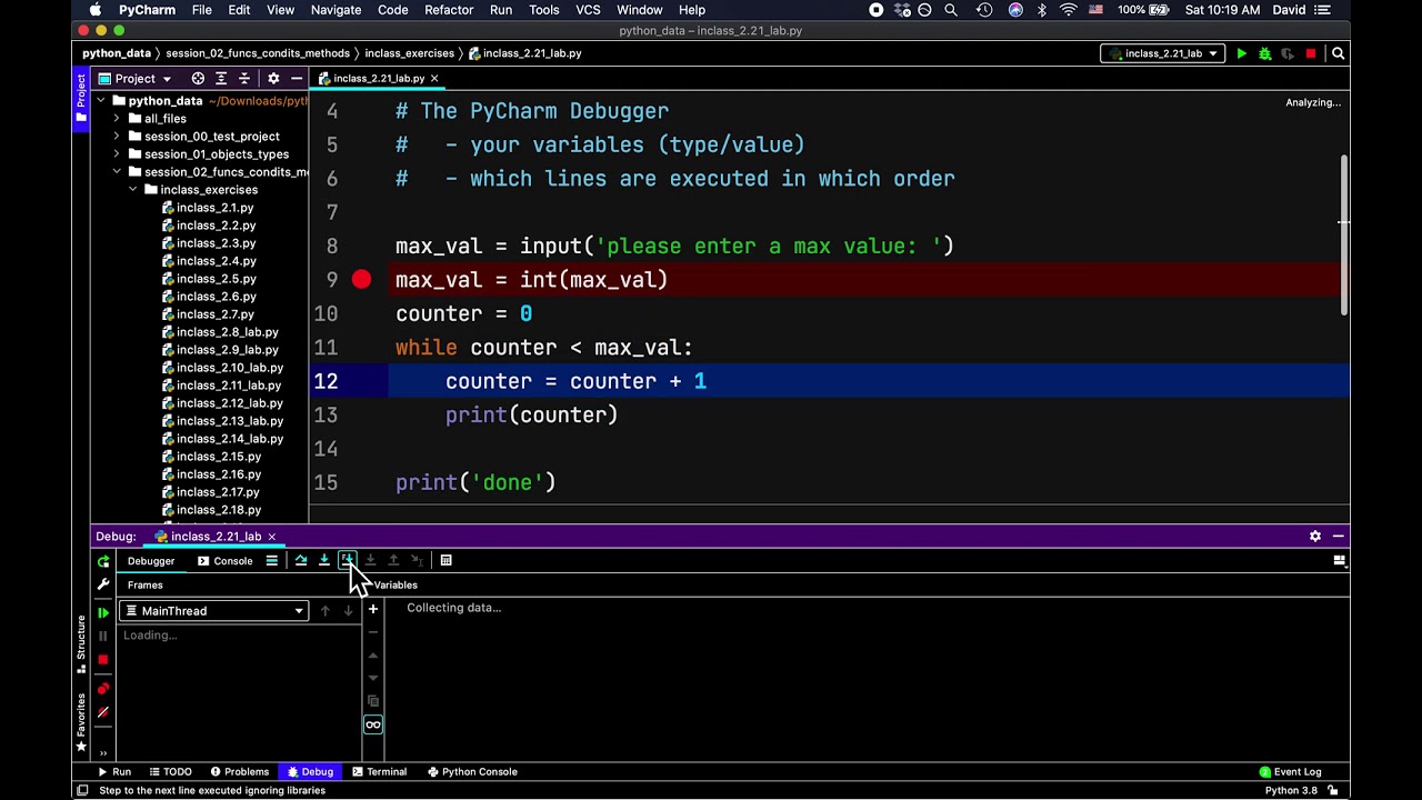 PyCharm Debugger