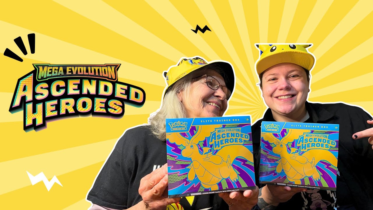 We found Ascended Heroes at MSRP!!! - Elite Trainer Box battle with my Mom! 🔥