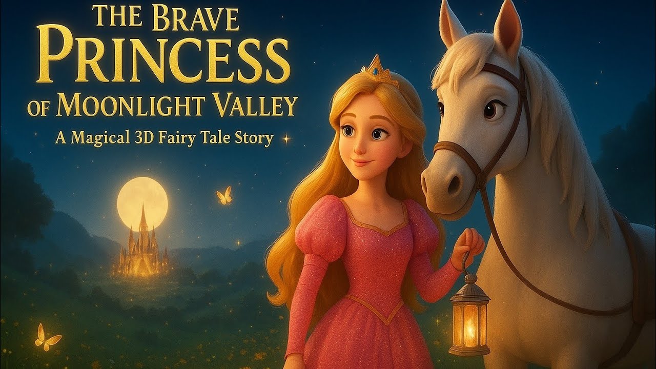 The Brave Princess of Moonlight Valley-A Magical 3D Fairy Tale Story in English 2025...