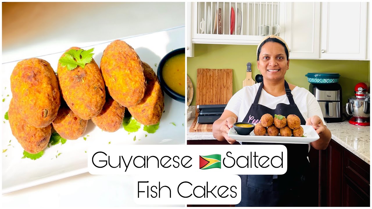 Guyanese Salted Fish Cake || Fish cake Recipe #fishcakes #viralvideo #guyaneserecipe #yummyrecipe