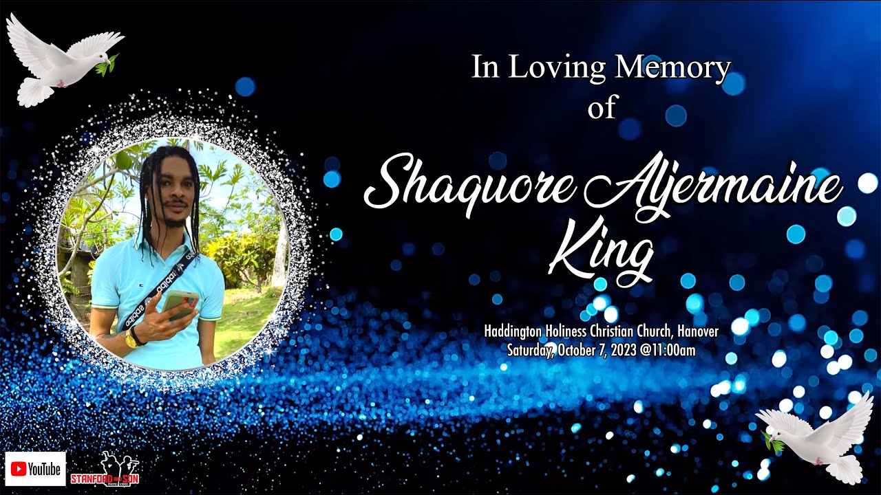 SHAQUORE ALJERMAINE KING FUNERAL SERVICE OCTOBER 7, 2023