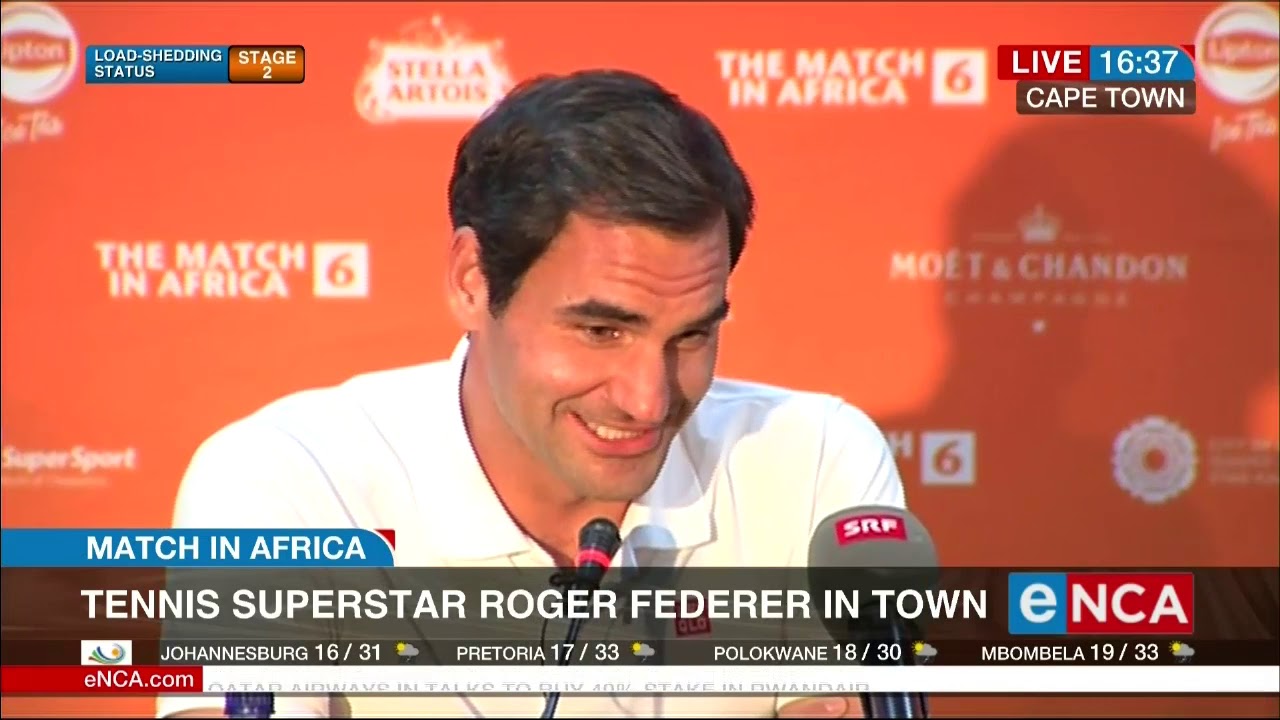 Match in Africa | Roger Federer in South Africa