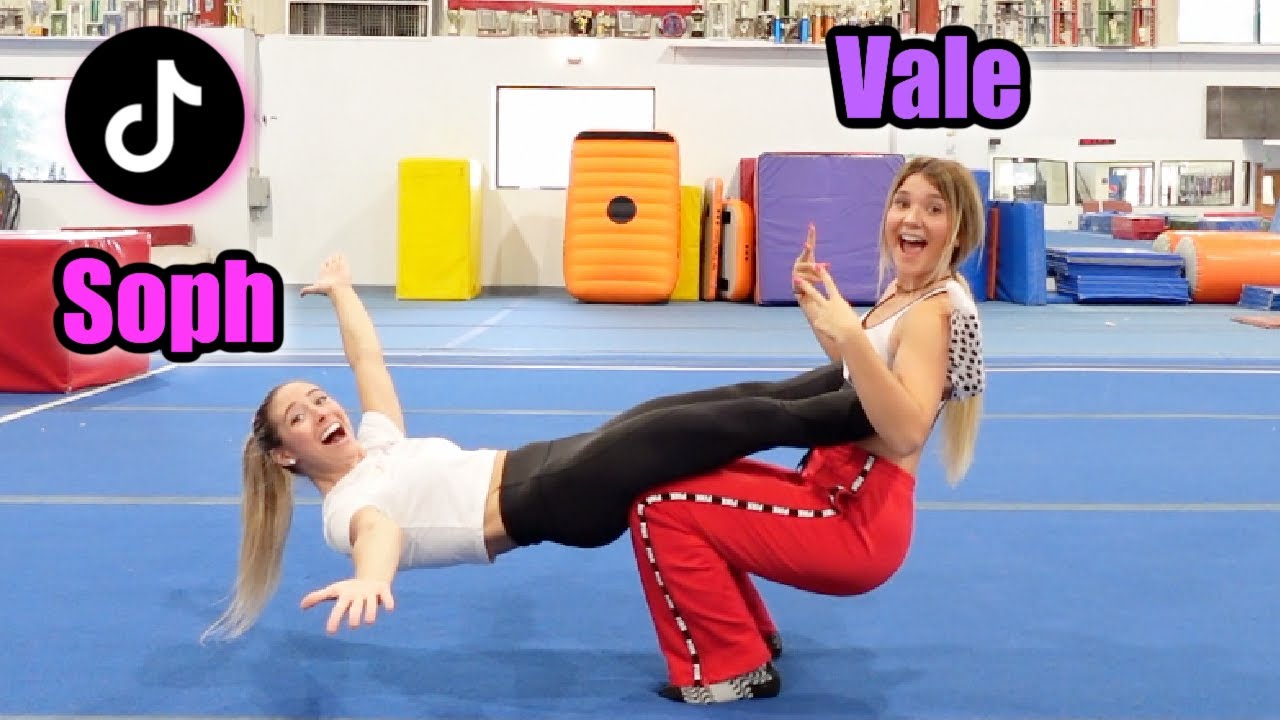 Proviamo i TREND VIRALI su TikTok di GINNASTICA! @valevedovatti