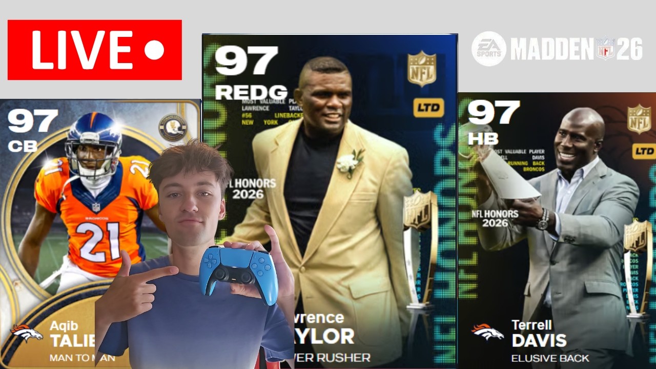 MUT 26 NFL HONORS + UL LIVE! 0 AP UNSTOPPABLE FORCE 0 AP FREIGHT TRAIN?? HUGE MARKET SHIFTS + ADVICE