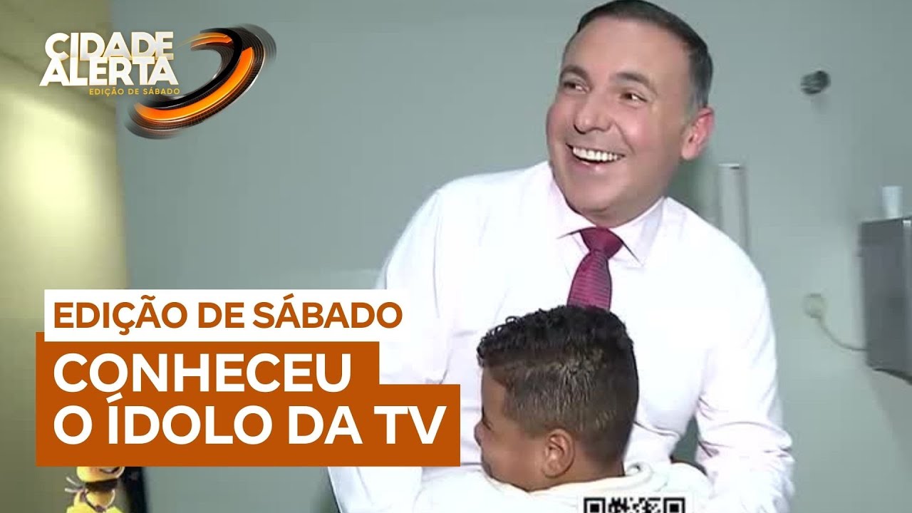 Bryan supera desafios com ajuda da ABADS e realiza sonho ao conhecer Reinaldo Gottino