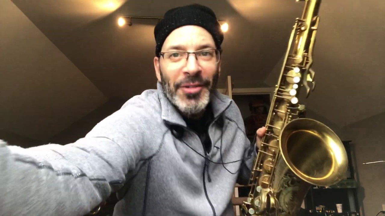 Original Selmer Balanced Action Tenor Saxophone, as-found Test Play
