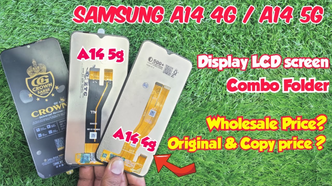 Samsung A14 4g panel unit Price | Samsung A14 5g Combo price | Samsung A14 4g/A14 display price |