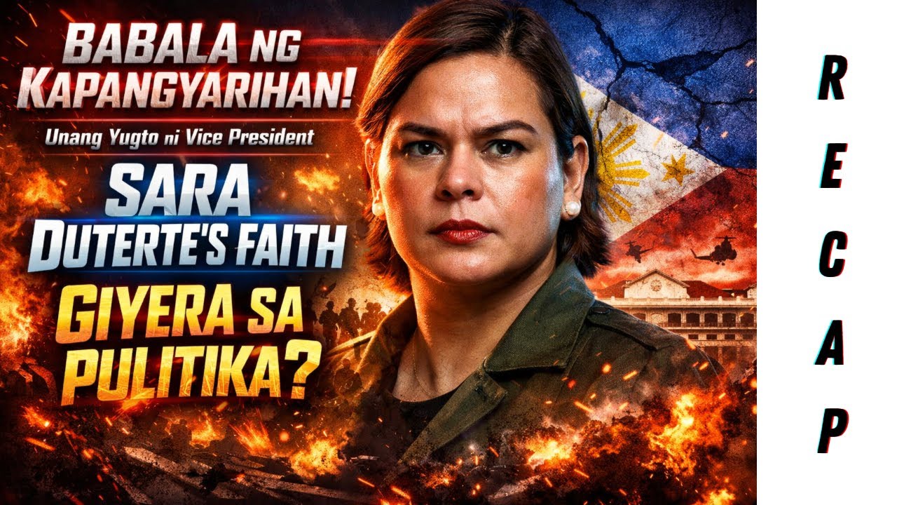 UNANG YUGTO: VP Sarah's Political Faith | Jan 10, 2026