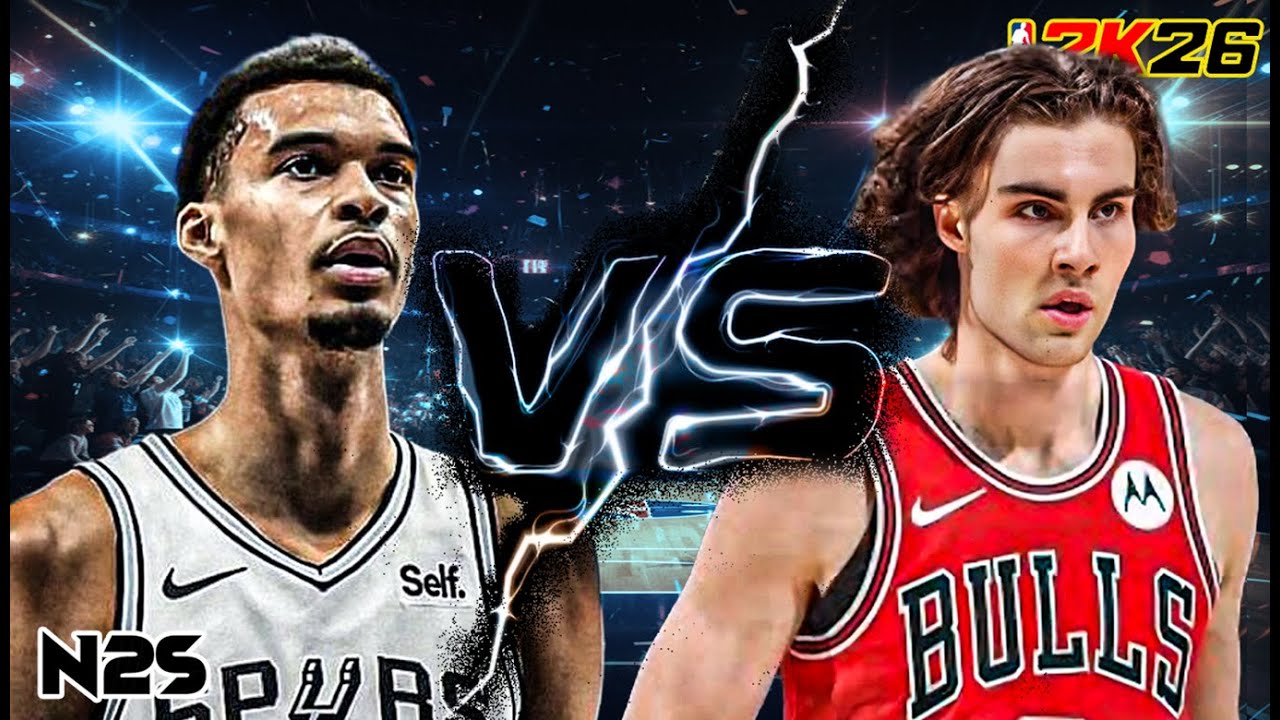 Spurs vs Bulls | Full Game - November 10, 2025 | NBA 2K26