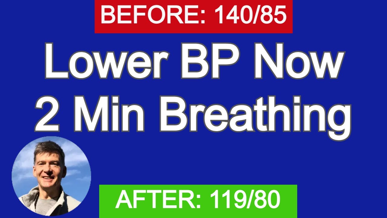 Breathing to lower blood pressure | Breathing exercises for high blood pressure | 2 Min