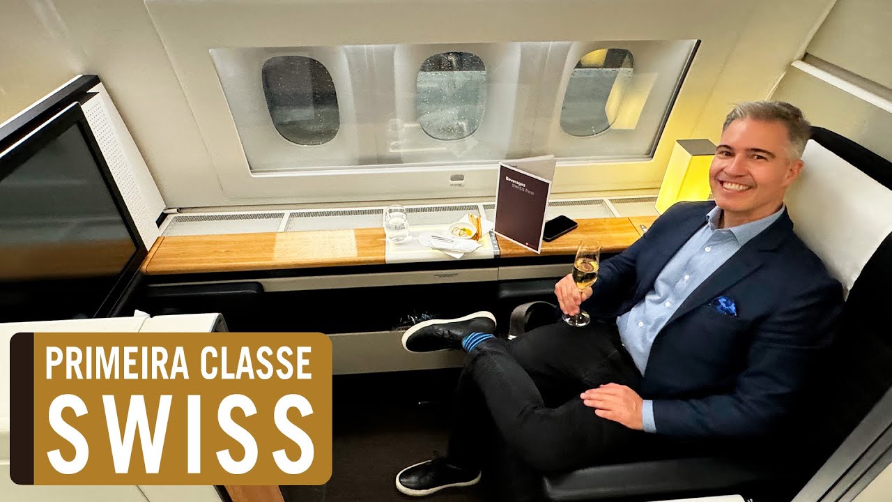 PRIMEIRA CLASSE DA SWISS NO B777-300 - A VIAGEM QUE EU SEMPRE QUIS FAZER! - Por Carioca NoMundo