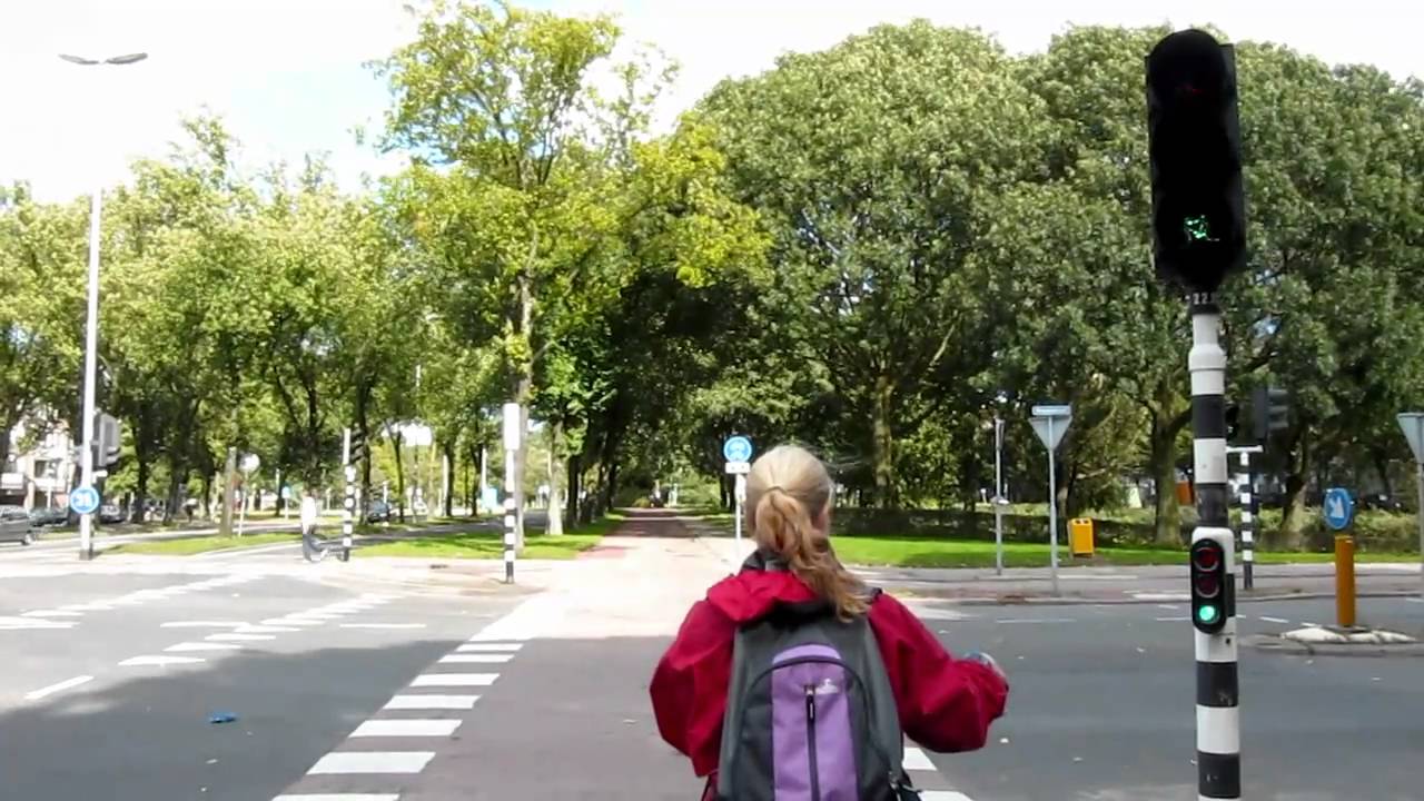 Cyclists' left turns on main junctions (Netherlands)