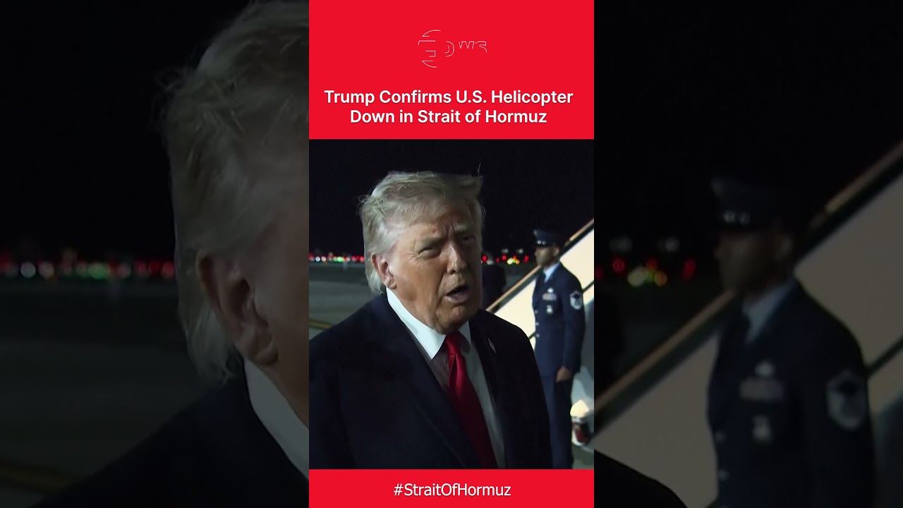 WATCH: Trump Optimistic About Iran Deal, Gives Update on Helicopter Crash in Hormuz | DWS News| AH1C