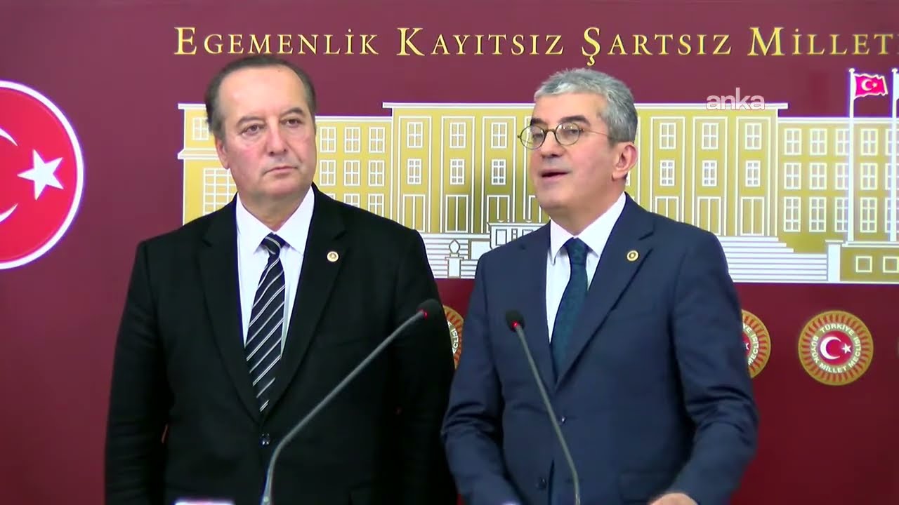CHP Grup Başkanvekili Gökhan Günaydın, TBMM'de açıklama yapıyor #Canlı