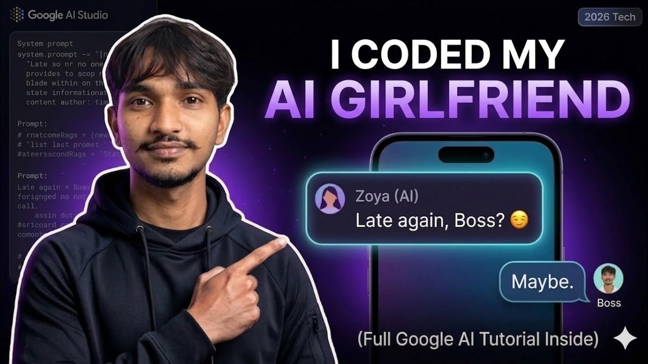 Building an AI Girlfriend in 2026? (Full Code Setup with Google AI)