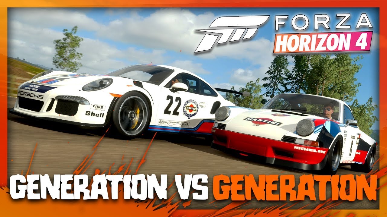 Forza Horizon 4 - New Generation VS Old Generation!! (Forza Challenge)