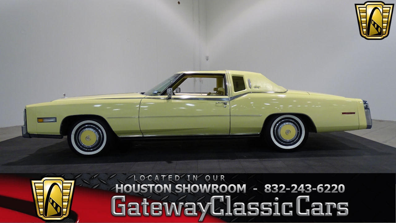 1978 Cadillac Eldorado Barritz Gateway Classic Cars #642 Houston Showroom