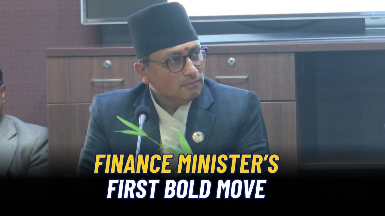 Finance Minister Swarnim Wagle's First Decision: Suspends 15 Laws, Dissolves the Customs Department