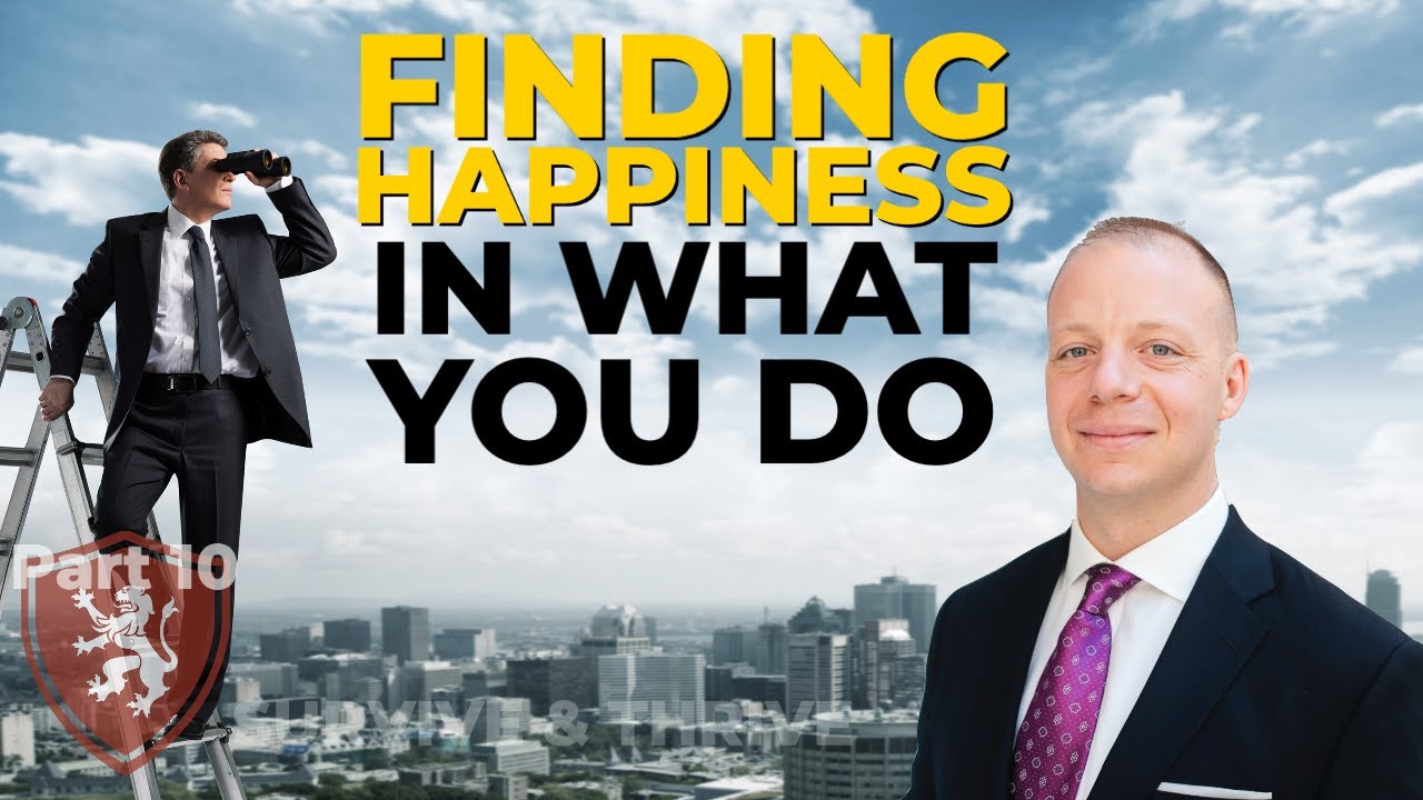 How To Find Happiness In What You Do (Career Satisfaction)