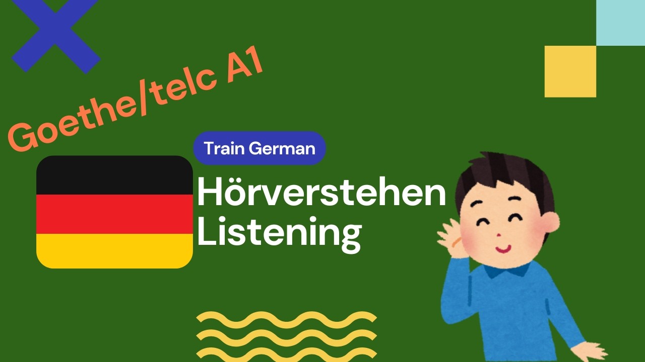 Hörverstehen für Anfänger Niveau Goethe / telc A1