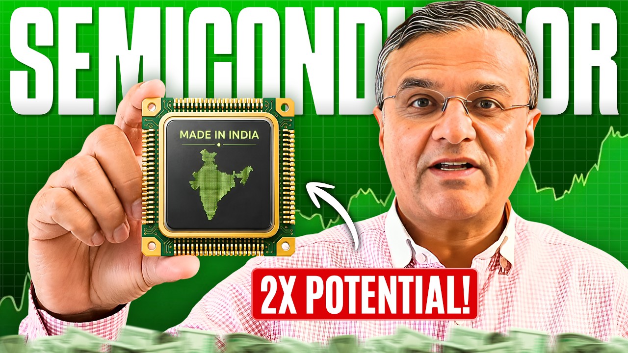 ₹1.27 LAKH CRORE SEMICONDUCTOR BOOM! Best Stocks To Buy Now ? Dipan Mehta
