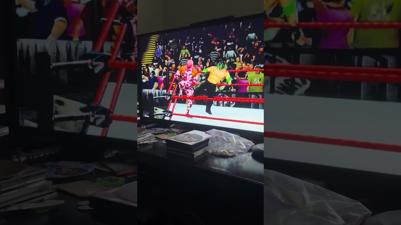 WWE 13 tizzle vs Rey mysterio for the WWE title