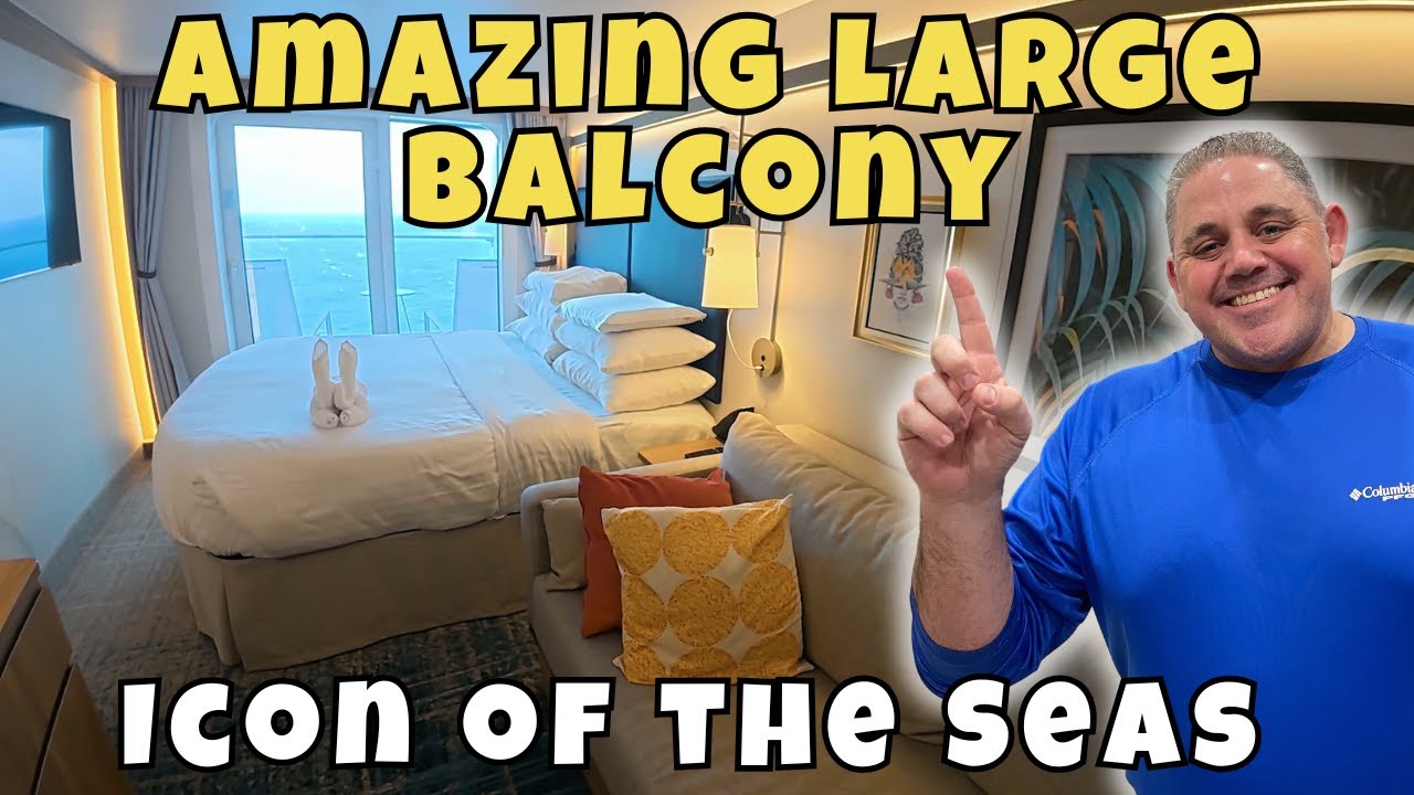 Amazing! Icon of the Seas Large Balcony Cabin Tour