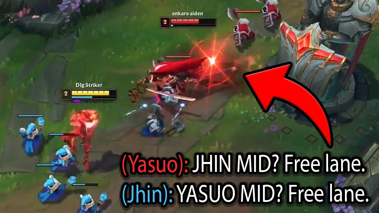 WHEN THE BEST YASUO MEETS JHIN MID
