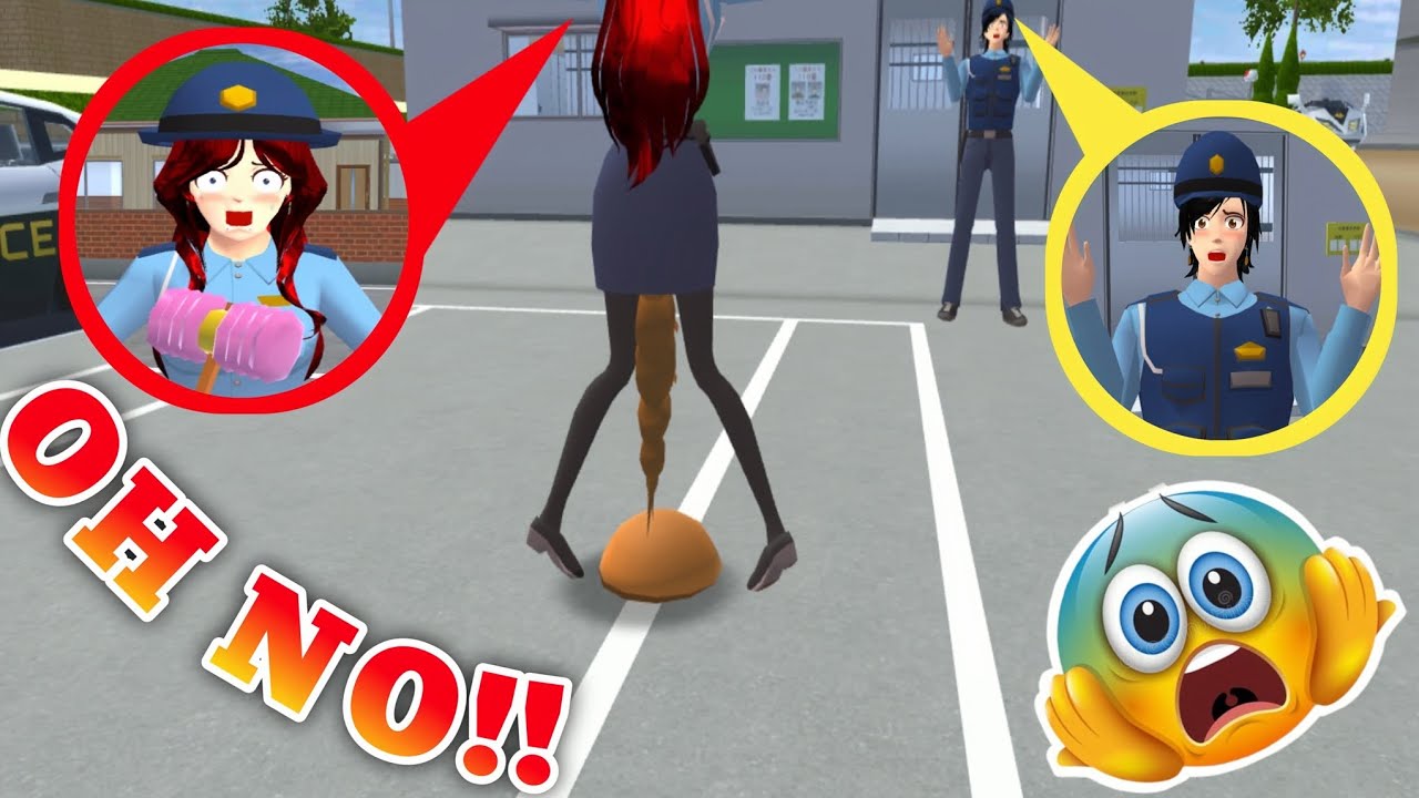 RINA MENCRET GAK TAHAN LAGI, RINA KENCING DI DEPAN KANTOR POLISI & KETAHUAN TAIGA! 🙈💦 || SAKURA😱🤣👉