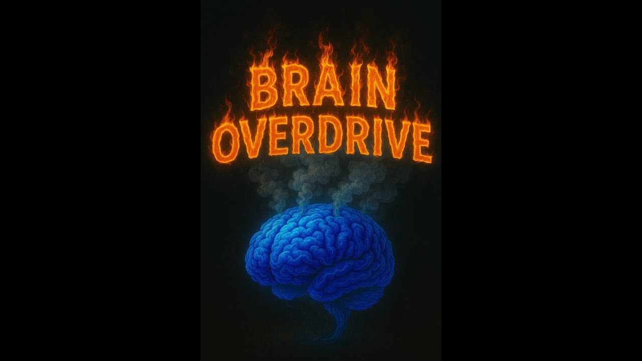 BRAIN OVERDRIVE – 40 Minute Brainwave Session | 15 → 40 Hz Gamma Ramp | Focus, Drive & Mental Speed