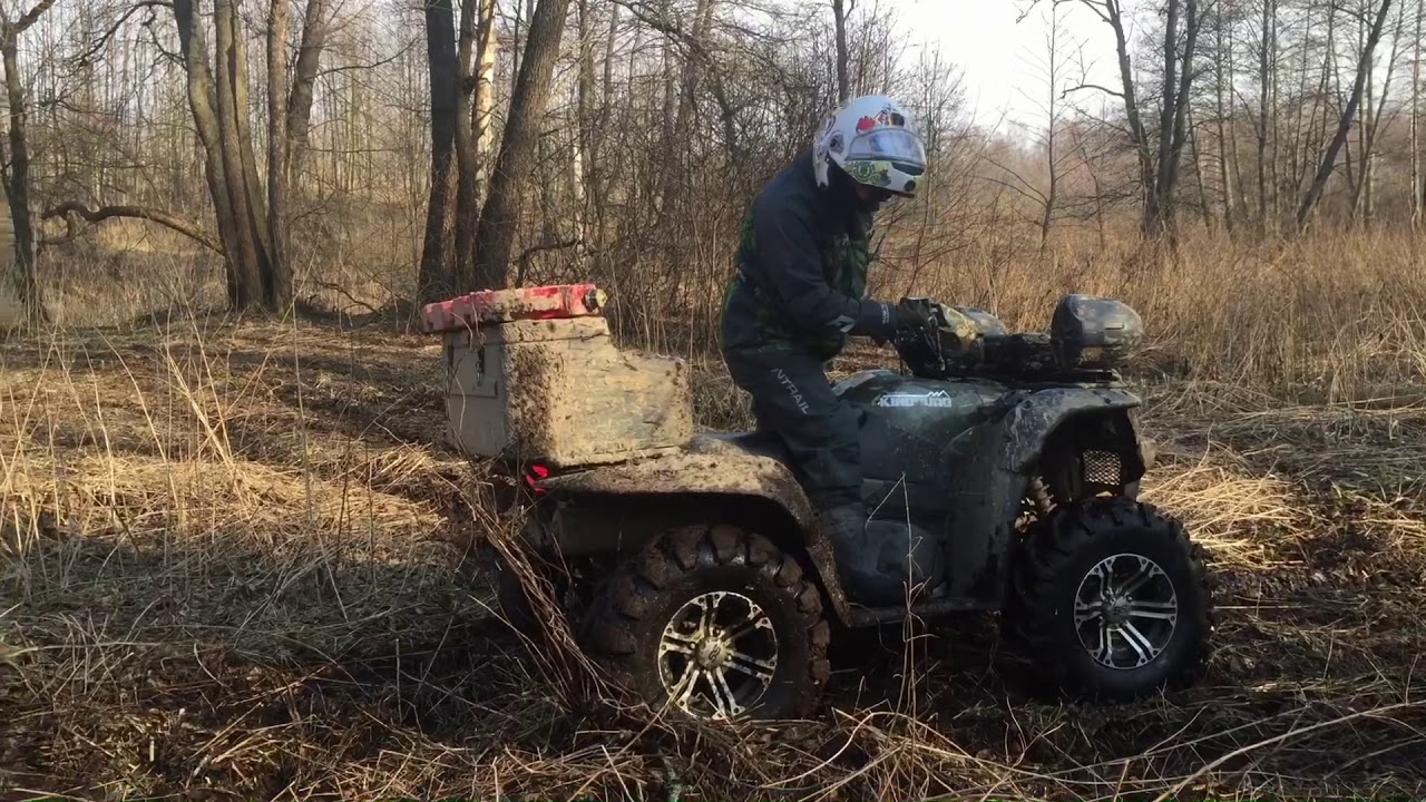 Мартовская жесть или как новичок Kingquad 400 одолел все монстров Suzuki, Polaris и BRP.