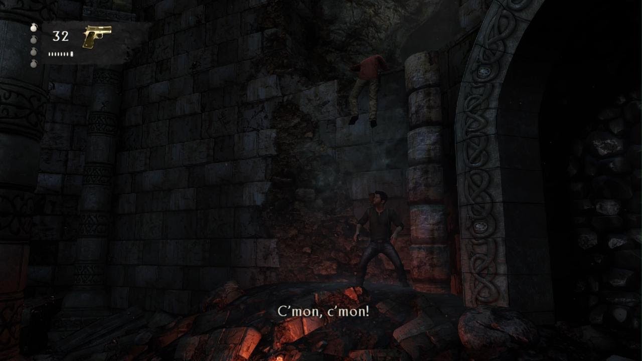 Epic Spider Chase Scene:Uncharted 3
