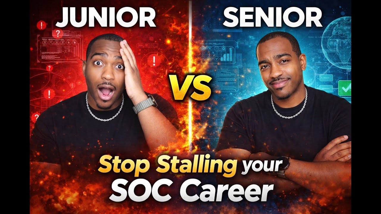 Junior vs. Senior: Stop Stalling your SOC Career
