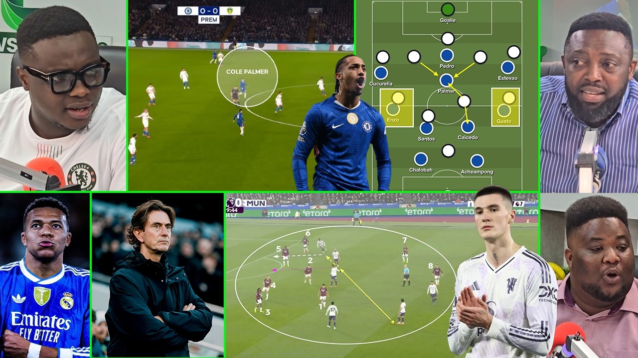 CHELSEA TRIED 3 NEW STYES BUT LACKED...MBAPPE MUST CHANGE..MAN UNITED SYSTEM AND ANALYSIS