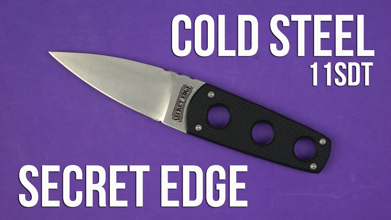 Распаковка Cold Steel Secret Edge 11SDT