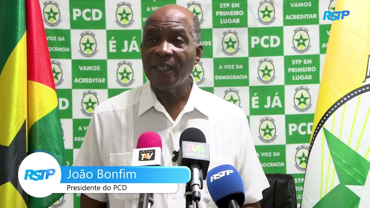 Conferência de Imprensa do PCD sobre confusão no parlamento eleição de juízes do TC