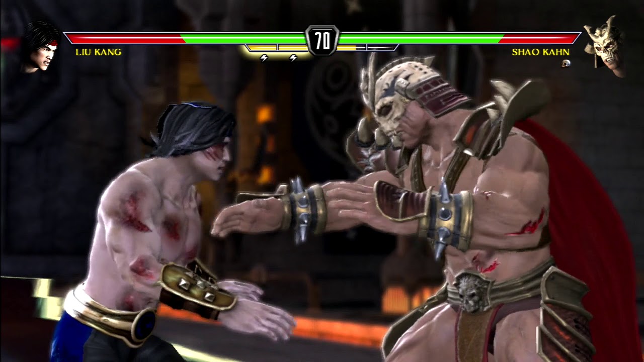 MK VS DC Battles - Liu Kang VS Shao Kahn